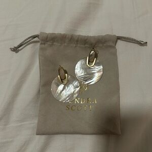 Gold & Mother of Pearl Didi Earrings